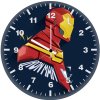 iron man pophead minimal he wall clock