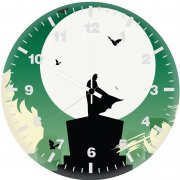 batman joker gs wall clock
