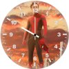 spideys on the rooftop ql wall clock