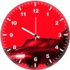 the batman with bat mobile k4 wall clock
