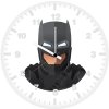 batman mech suit mask minimalism gu wall clock