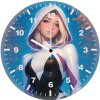 enter the world of gwen stacy gg wall clock