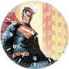 superman paint artwork wn wall clock