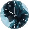 batman moon behind up wall clock