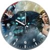 the trinity superheroes art vn wall clock