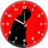 the batman ninja in the mask iy wall clock
