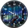rocket raccoon artwork 8q wall clock