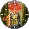 deadpool and wolverine changing uniforms l8 wall clock