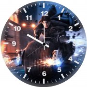 batman batcycle s2 wall clock