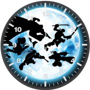 batman with tmnt ra wall clock