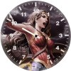 wonder womannewart cq wall clock