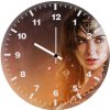 wonder woman 1984 artwork 9h wall clock