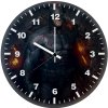 batman dark 6k wall clock