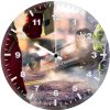 hulk and iron hulkuster fighting artwork ih wall clock