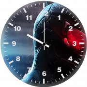 nano tech spiderman g0 wall clock