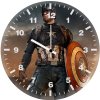 captain america shield saver 14 wall clock