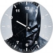 batman monochrome cv wall clock