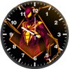 spiderman gold conqueror l1 wall clock