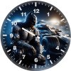 batman x batmobile saga pw wall clock