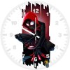 spiderman miles morales art zz wall clock