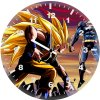 goku vs superman zh wall clock