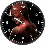 crying flash an wall clock