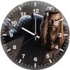 thor with stormbreaker he wall clock