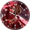 scarlet witch art print 9u wall clock