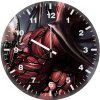 carnage artwork eo wall clock