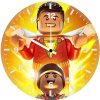 lego shazam i5 wall clock