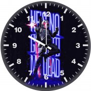 star wars neon boba fett pl wall clock