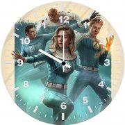 the fantastic four first steps genesis of heroes k4 wall clock