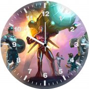 avengers ready cg wall clock