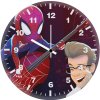 spiderman with his uncle ben jr wall clock