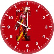 iron man art 9r wall clock