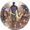 wolverine and his team 1u wall clock