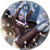 new art batgirl 1d wall clock