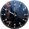 deathstroke art 2p wall clock