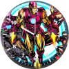 iron man comic artwork fw wall clock