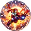 iron man anime style oa wall clock