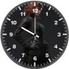 marvel avengers black widow wd wall clock