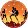 dc heroes uc wall clock