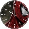 spiderman mask artwork 30 wall clock