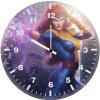 jean grey xmen 8l wall clock