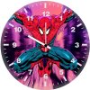 spiderman sketchy art 69 wall clock