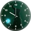 loki the trickster god nw wall clock