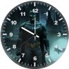 batman bat sign fe wall clock