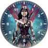 wonder woman queen of themyscira yj wall clock