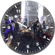 avengers end game fan art i9 wall clock