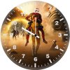 unbreakable bond of deadpool and wolverine zs wall clock